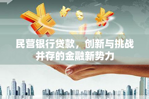 牡丹民营银行贷款，创新与挑战并存的金融新势力