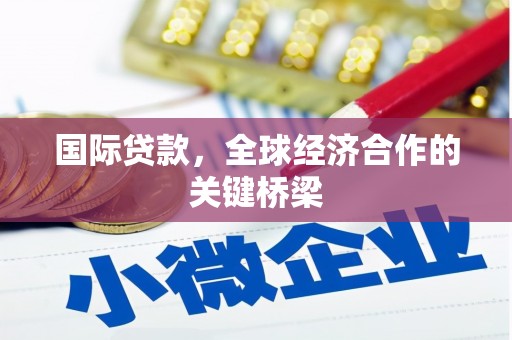 牡丹国际贷款，全球经济合作的关键桥梁
