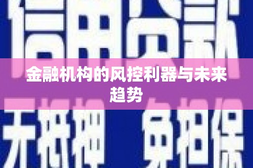 牡丹金融机构的风控利器与未来趋势