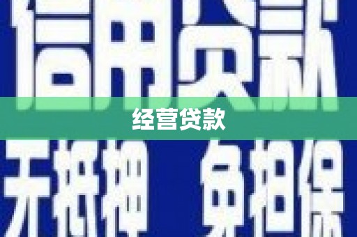 牡丹经营贷款