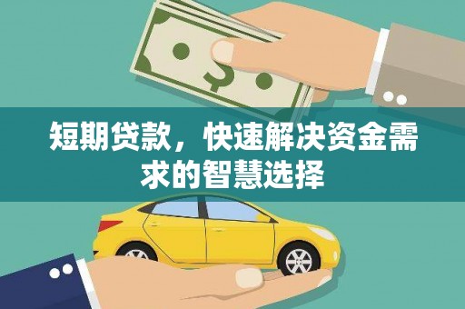牡丹短期贷款，快速解决资金需求的智慧选择