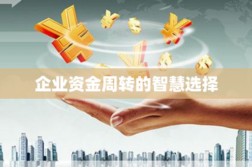 牡丹企业资金周转的智慧选择