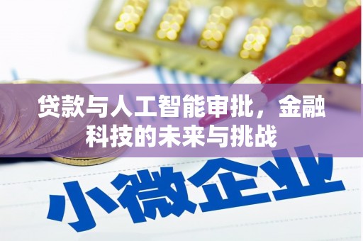 牡丹贷款与人工智能审批，金融科技的未来与挑战