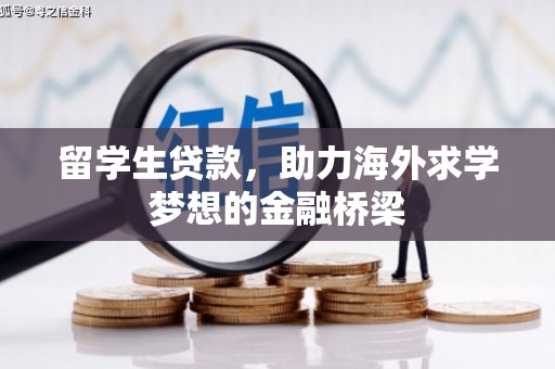 牡丹留学生贷款，助力海外求学梦想的金融桥梁