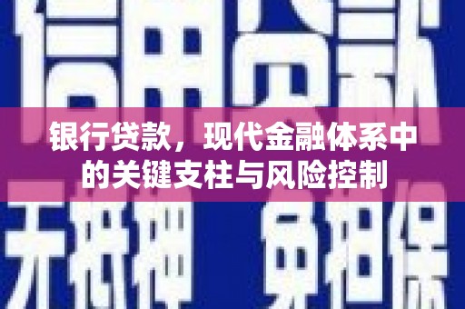 牡丹银行贷款，现代金融体系中的关键支柱与风险控制