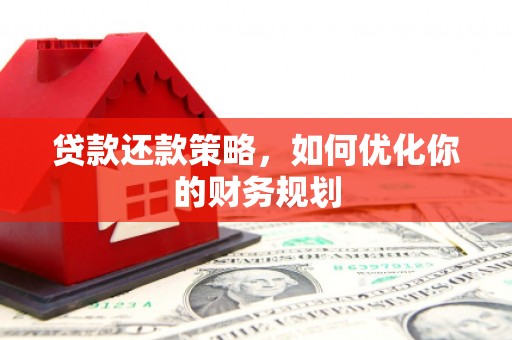 牡丹贷款还款策略，如何优化你的财务规划