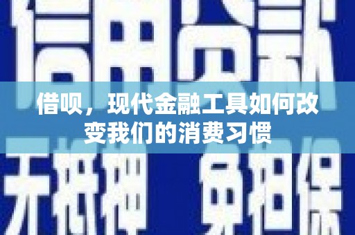 牡丹借呗，现代金融工具如何改变我们的消费习惯