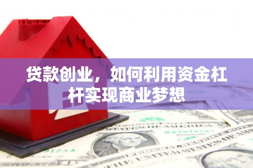 牡丹贷款创业，如何利用资金杠杆实现商业梦想