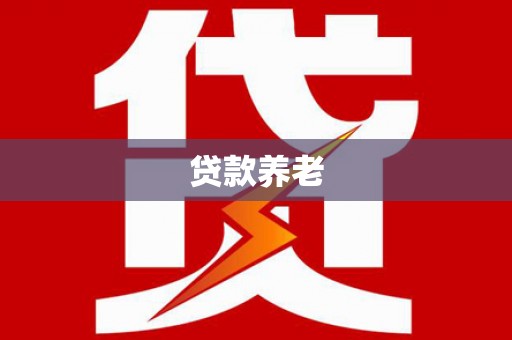 牡丹贷款养老