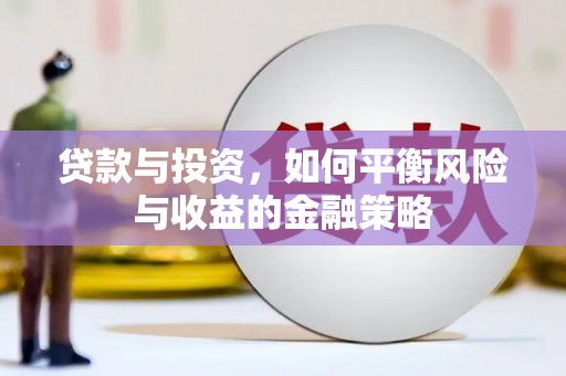 牡丹贷款与投资，如何平衡风险与收益的金融策略