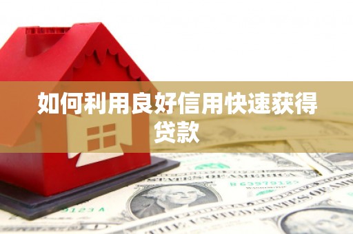 牡丹如何利用良好信用快速获得贷款