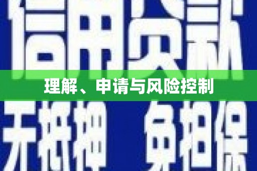 牡丹理解、申请与风险控制