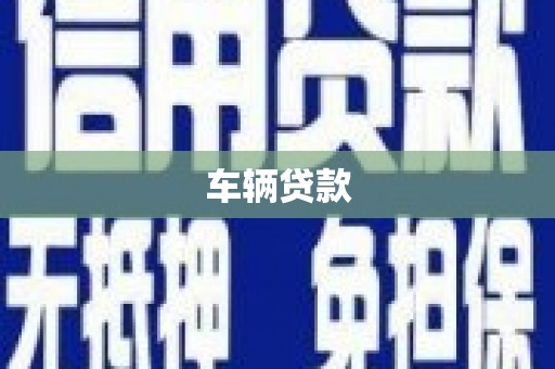 牡丹车辆贷款