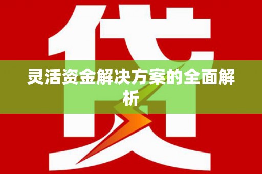 牡丹灵活资金解决方案的全面解析