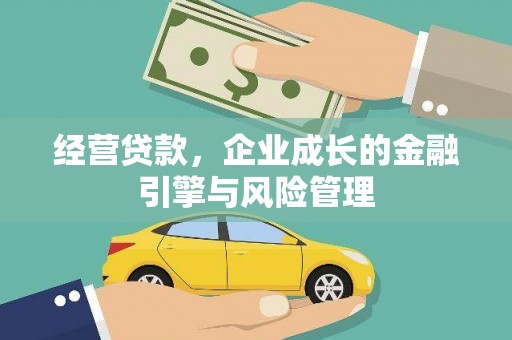 牡丹经营贷款，企业成长的金融引擎与风险管理